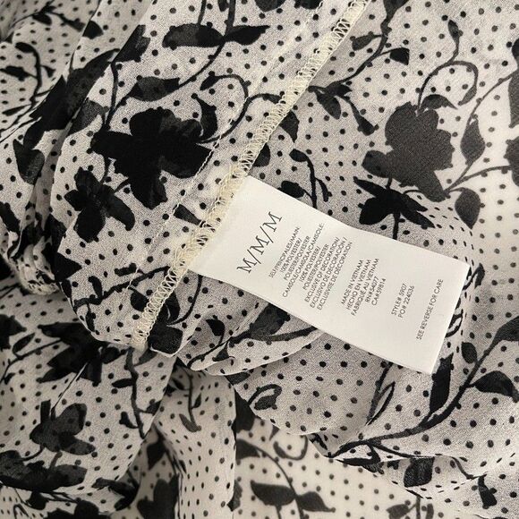 Cabi Blouse Women's Medium Round Neck Sleeveless Tank Top Lace Lightweight - Picture 8 of 8